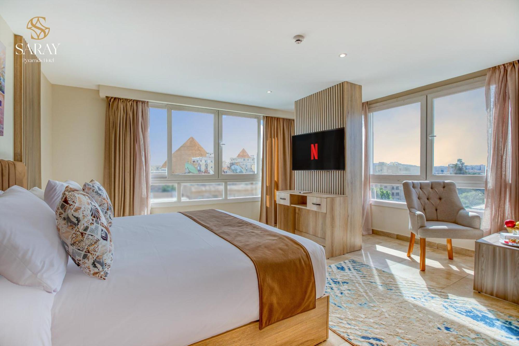 Saray Pyramids & Museum View Hotel Kafrat al Jabal Номер фото